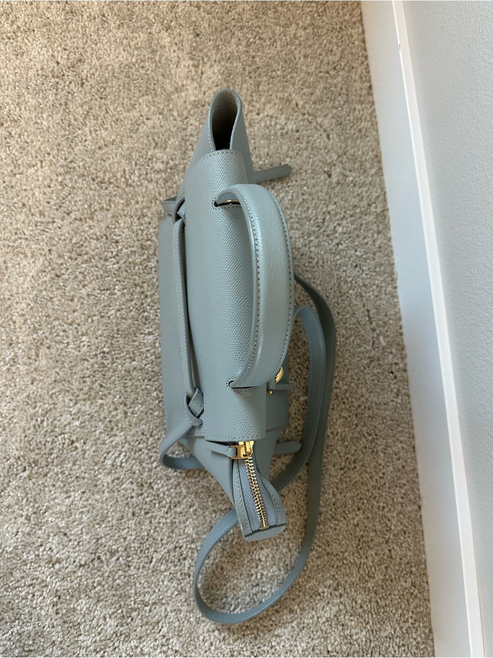 Celine Micro Belt Bag – Light Blue / Blue Gray - Picture 3 of 14